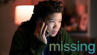 Missing 2023 Movie  Storm Reid Joaquim de Almeida Ken Leung  Missing Movie Full Facts Review [upl. by Amarette421]