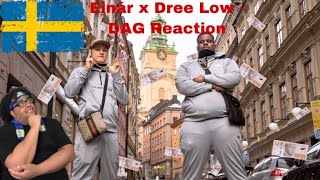 Reaction To Swedish RapHip Hop  DREE LOW x EINÁR  DAG HAMMARSKJÖLD [upl. by Hsiekal]