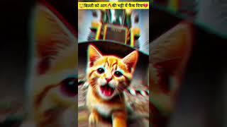 😱threw the cat into the fire🤔 wait for end🙏😳cat ai animals meow catlover shorts [upl. by Meikah103]