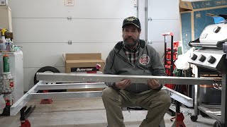 Building the Northern Tool UltraTow 5 x 8 Aluminum Trailer Kit [upl. by Livingston563]