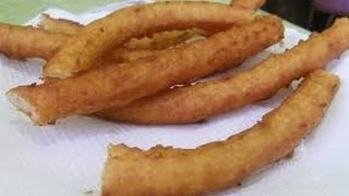 COMO HACER CHURROS CASEROS SUPERFACIL DE PREPARAR [upl. by Nauhs136]