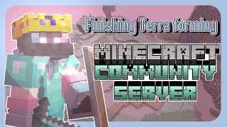 Terra Forming My Place  Part 5  Minecraft Community server [upl. by Strait510]