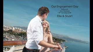 Proposal on a Cruise Ship  Our Day  Ellie amp Stuart [upl. by Kcaj]