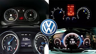 VW GOLF R ALL GENERATIONS ACCELERATION BATTLE [upl. by Gibby888]