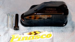 vespa si carb PINASCO AIRBOX lid MOUNTING amp unboxing [upl. by Animsay]