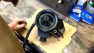 How to Rebuild a Power Steering Pump 25  Dodge 59 360 Magnum [upl. by Eiramac]