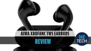 Aiwa AT X80FANC True Wireless Earbuds Review [upl. by Magnum]