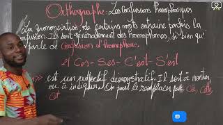 Cours  3e  Français  Orthographe  Les confusions homophoniques  ces  ses  cest  sest 12 [upl. by Ynnep568]