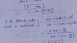 Rapid sand filter design calculation problems  Design of rapid sand filter problems [upl. by Tombaugh554]