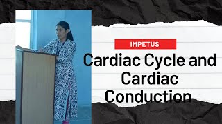 Cardiac Cycle and conduction  Diastole Atrial And Ventricular Systole Class 11  Bsc Nursing [upl. by Rellia]