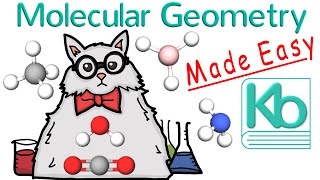 Molecular Geometry Made Easy VSEPR Theory and How to Determine the Shape of a Molecule [upl. by Desdamona]