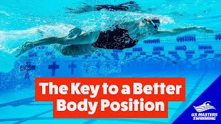 Freestyle Swimming Breathing  Lesson 2  Breathings Impact on Body Position [upl. by Ahsiuqel]