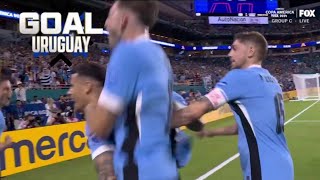 Maximiliano Araújo Goal Uruguay Vs Panama 10 Copa America 2024 Extended Highlights [upl. by Idnam330]