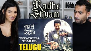 RADHE SHYAM TELUGU Trailer REACTION amp REVIEW  Prabhas  Pooja Hegde [upl. by Tikna482]