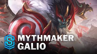 Mythmaker Galio Skin Spotlight  League of Legends [upl. by Asreht]