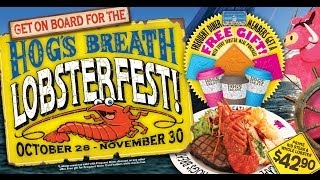 Lobsterfest  Hogs Breath Cafe [upl. by Wagoner]