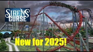 Sirens Curse Analysis  Cedar Point NEW FOR 2025 Tilt Coaster [upl. by Eleaffar]