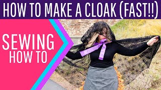 How to make a Cloak fast and easy [upl. by Zacherie227]