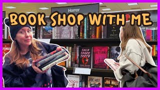 Horror Book Shopping Vlog [upl. by Bayly]