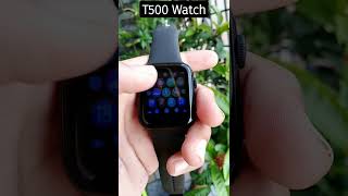 T500 smart watch review and features  shorts tech review [upl. by Coppins]