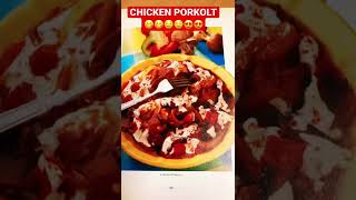 Hungarian chicken stew Hungarian Chicken Paprikash  Csirke Porkolt 😋😋😋😋😋😋 [upl. by Tobin626]