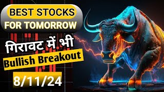 Best 4 Swing Trading Stocks for Tomorrow 81124 [upl. by Carbo]