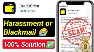 Credit crest loan app  Credit crest loan app real or fake  Creditcrest [upl. by Asseret]