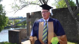 Convocation 2015 Honorary Doctor of Science Drew Monkman [upl. by Berty]