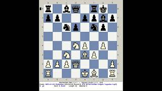 Warmerdam Max vs Nguyen Kevin  Netherlands Chess U15 2014 Rotterdam [upl. by Ahcsatan933]