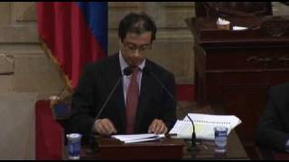 Primer informe sobre el complot del DAS  Plenaria Senado Gustavo Petro Junio 09 2009  4Parte [upl. by Canning168]