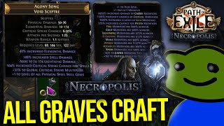 PoE 324  Necropolis All Graves One Item [upl. by Aisenat]