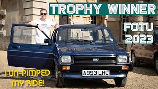 My Metro WON a trophy at the Festival of the Unexceptional Concours [upl. by Einafpets]