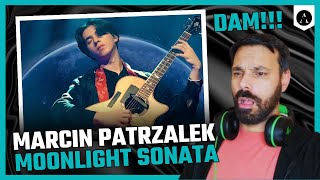 MARCIN PATRZALEK  quotMoonlight Sonata on One Guitarquot Live Performance  REACTION  One of a Kind [upl. by Einned]