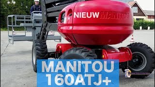 Kniktelescoop hoogwerker Manitou 160ATJ [upl. by Emogene84]