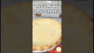 Lets Make Homemade Pie Crust 🥧 piecrust recipe homemade cooking cooking101 [upl. by Hcurab]