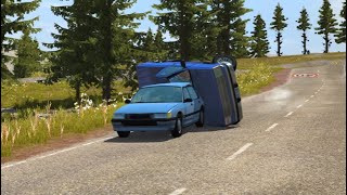 BeamNGDrive Realistic Crashes 6  Birds Nest of Games [upl. by Tai71]