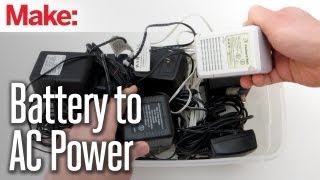 DIY Hacks amp How Tos Convert a BatteryPowered Device to AC Power [upl. by Streeter66]