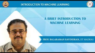 Introduction to Machine Learning [upl. by Reibaj354]