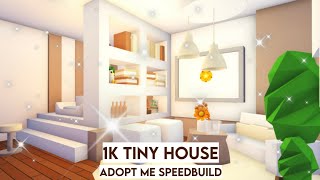 Adopt Me Tiny House Speed Build 1k  Adopt Me Speed Build  House Tour [upl. by Holly]