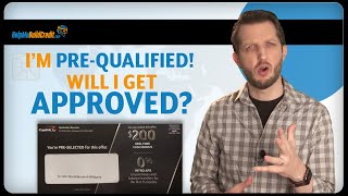 Does being prequalified for a credit card really mean I will get approved Update [upl. by Josefa]