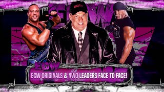 ECW Originals amp NWO leaders face to face 😈 WWE 2K24 Universe Mode 8 [upl. by Knudson743]