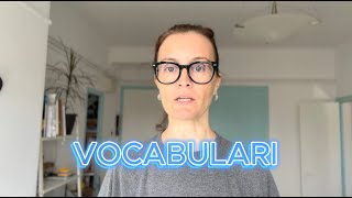 VOCABULARI salutacions comiats i els dies de la setmana [upl. by Jesher]