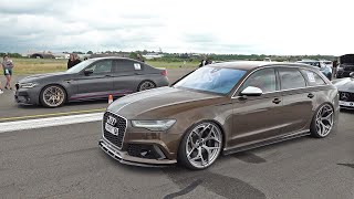 Audi RS6 Avant C7 vs BMW M5 CS [upl. by Hamilah3]