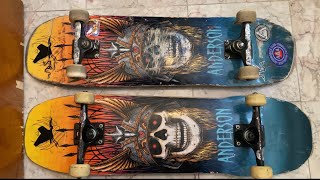 My Thoughts on the Andy Anderson Heron Flight Deck size 845”Is it Worth it skateboarding [upl. by Ahsimit]