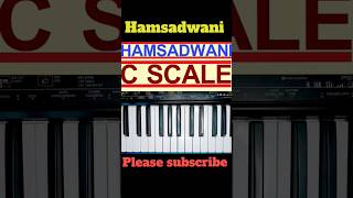 Hamsadwaniragam C scale trending piano viralshort ganapathiraoharmonium [upl. by Lebisor498]