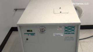 Neslab CFT150 Recirculating Chiller 59034 [upl. by Rog]