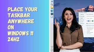 Place Your Taskbar Anywhere on Windows 11 24H2 [upl. by Ordnasela456]