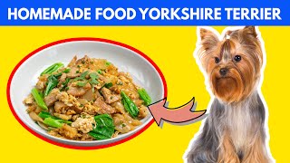 Homemade Food For Yorkshire Terrier Dogs  Recipes amp Preparation  Dogs Genesis  dogs [upl. by Eelinej458]