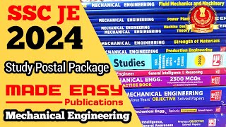 Made Easy Study Postal Package Mechanical Engineering  SSC JE 2024  Postal Study Package Review [upl. by Ibur]