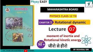 lecture 07  Rotational Dyanamics  by RISHIRAJ SIR [upl. by Yntirb]